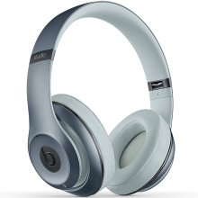 Beats Studio Wireless Headphones - Blue Sound Recorder Bluetooth Wireless Hi Fi Noise Reduction Band